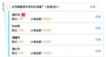 达茂旗富源丰收科技滴灌厂（普通合伙）企业信息全览 从工商注册到信用评估